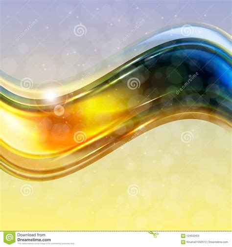 Abstract Wave Background Vector Stock Illustration Illustration Of