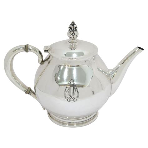 Antique Scottish Sterling Silver Teapot For Sale At 1stdibs