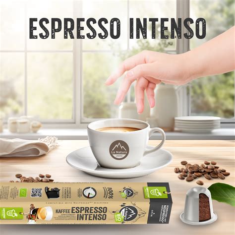 ESPRESSO INTENSO BIO Kaffee La Natura Lifestyle 60 Industriell