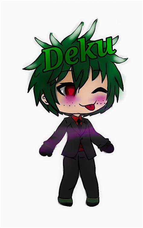 Deku Gacha Club Hair - Deku Gacha Club Hero Outfit | Bodrumwasufe