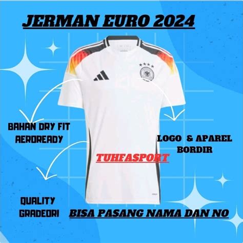 Jual Jersey Jerman Euro Baju Bola Germany Home Away Grade Ori