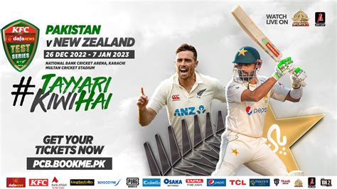 Pak Vs Nz Test Squad Schedule Match Series Squad Live