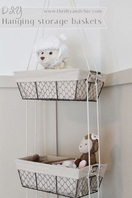 Diy Hanging Storage Baskets Hanging Storage Diy Toy Storage Home