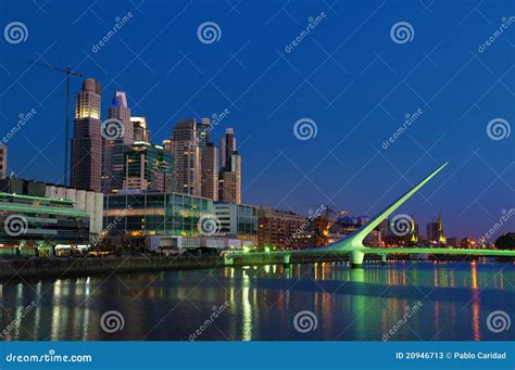 Buenos Aires skyline, HDR. editorial stock photo. Image of exposure ...