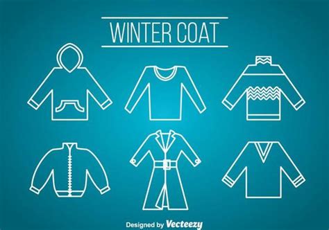 Winter Coat Vector Art Icons And Graphics For Free Download