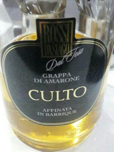 N V Rossi D Asiago Culto Grappa Di Amarone Affinata In Barrique