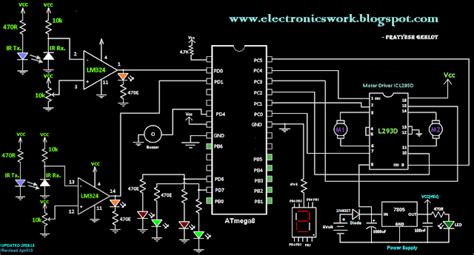 Automatic Gate Control Circuit Diagram Electrical And Electr