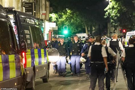 Dozens Of Riot Police Descend On Brixton After Officers Were Attacked