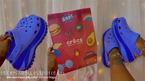 Crocs Mega Crush Clog Unboxing Review Try On Haul New Moon Jelly