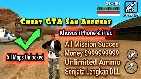 Cara Cheat Gta San Andreas Di Ios Iphone Ipad Cara Cheat Gta San