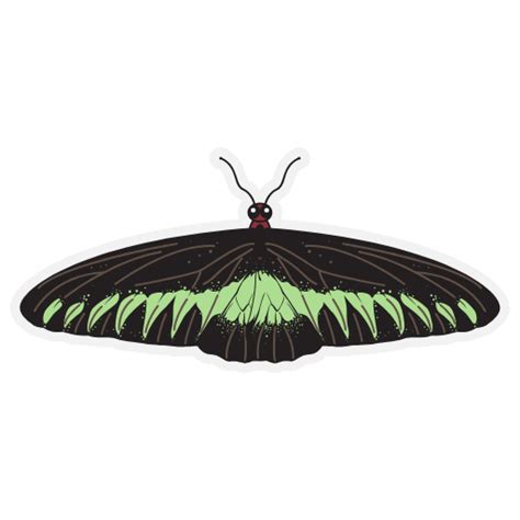 Free Customizable Butterfly Stickers Dochipo