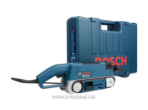 Ponceuse Bande Bosch Gbs Ae Professional Bricoland