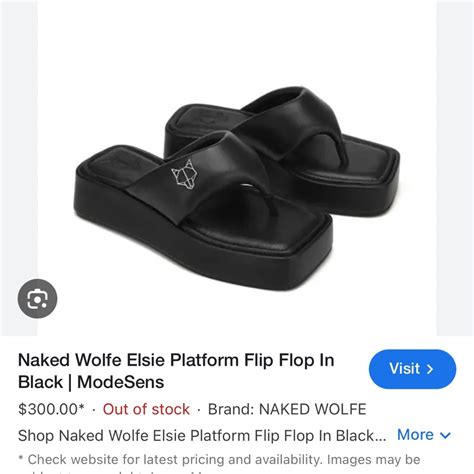 Naked Wolfe Elsie Black Sandals Gem