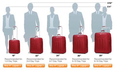 Luggage Bag Size Chart | Paul Smith