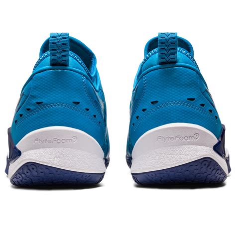 Asics Blast Ff 3 Mens Indoor Court Shoe Blue Powerbreak Ff Models Are Updated Version Of