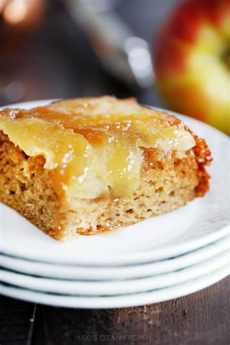 Caramel Apple Upside Down Cake Recipe