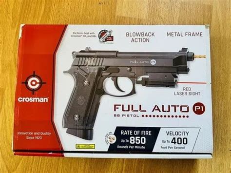 Crosman P Full And Semi Auto Co Bb Air Pistol Fps At Rs