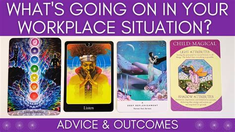 Your Workplace Situation What S Going On Advice Outcomes Work