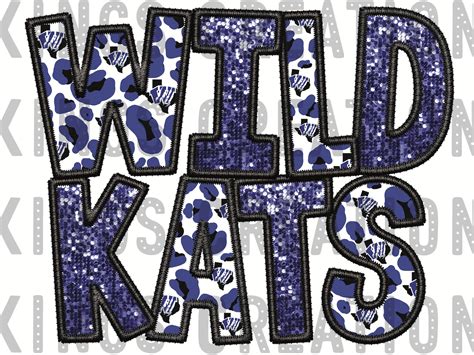 Willis Wildkats Texas High School Purple Black Chunky - Etsy