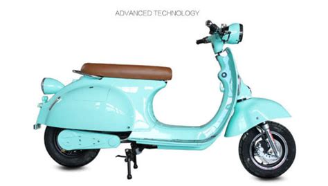 Lem 01 3000w Retro Electric Moped Vintage Vespa Style 50 Off