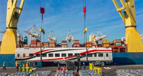 Heavy Lift Ship Gets Trains To The Track Delivered Global