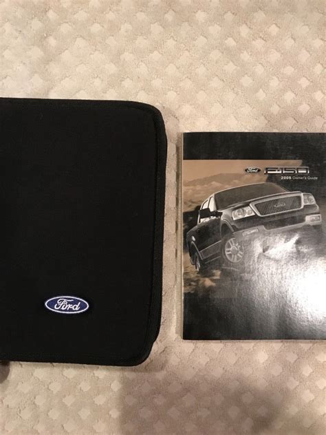 2005 Ford F 150 Owners Manual Ebay