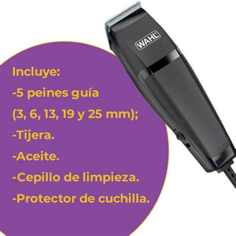 Cortadora De Pelo Wahl Home Easy Cut Negra Piezas Mercadolibre