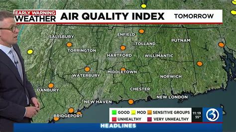 Forecast Our Alert Continues For Unhealthy Air Quality Youtube