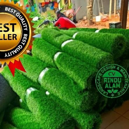 Jual Karpet Rumput Sintetis Per Roll Ukuran M X M Tebal Cm Tipe