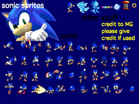 ULTIMATE SONIC SPRITES on Scratch