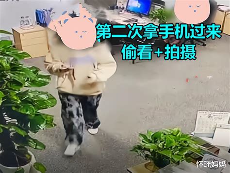 女子工作后忘把电脑锁屏，监控拍下同事的丑恶嘴脸，真是人心险恶 监控视频易坊