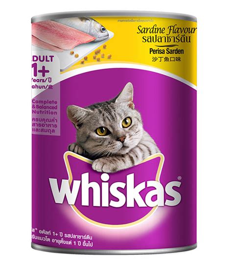 Whiskas Sardine 400g Cat Wet Food - Pet Warehouse | Philippines