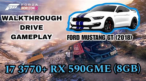 Ford Mustang GT Walkthrough Drive Gameplay Forza Horizon 5 Mustang GT