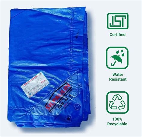 Polyethylene HDPE Blue Supreme Silpaulin Tarpaulin 90Gsm At Rs 3