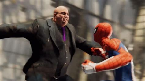 Marvel Spider Man PS5 Spider Man Vs Wilson Fisk Boss Battle YouTube