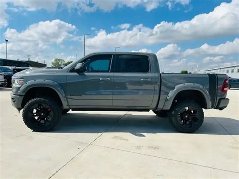 Black Widow Lifted Truck 2024 Ram 1500 Laramie