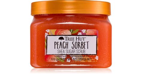 Tree Hut Peach Sorbet Sugar Body Scrub Uk