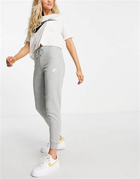 Nike Essentials Slim Joggers In Grey Asos