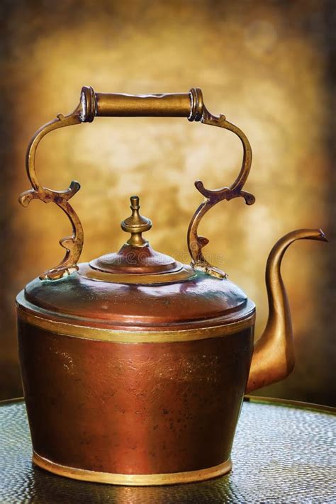 Old Brown Kettle Stock Photo Image Of Cooking Design 29229662