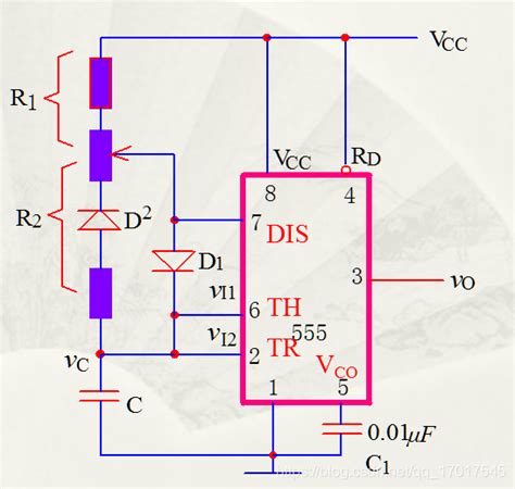 模电十：555定时器半个月儿上来的博客 Csdn博客555定时器