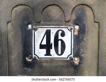 House Number 46 Stock Photo 562756573 | Shutterstock