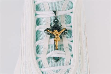 Nike Jesus Shoes Are Filled With Holy Water Fashion Inspiration And