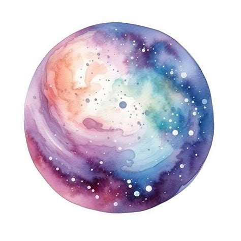 Color Palette Watercolor Style Astronomy Free Photo Illustration