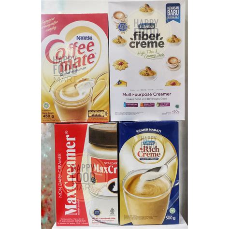 Jual Halal Max Creamer Coffee Mate Ellenka Fiber Creme Rich Creme