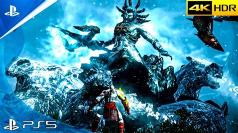 Kratos Vs Poseidon En Modo Caos Ps5 Gow 3 Remastered 4k 60 Fps Hdr Ultra Graphics Youtube