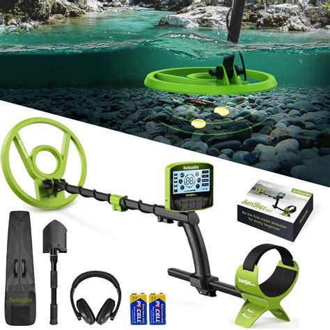 Hazlewolke Metal Detector For Adults New UI 5 Modes Waterproof Metal