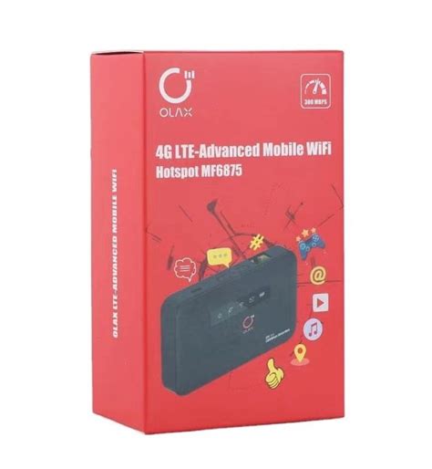 Olax G Lte Advanced Mobile Wifi Hotspot H Tv Home Appliances