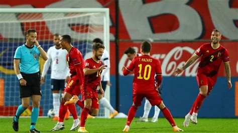 Nations League Confira Os Melhores Momentos De B Lgica X Inglaterra