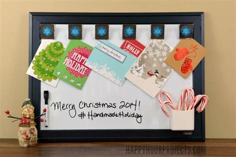 20 Creative Ways To Display Your Christmas Cards Hey Fitzy