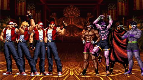 The King Of Fighters MUGEN Terry Bogard Vs Joe Higashi YouTube